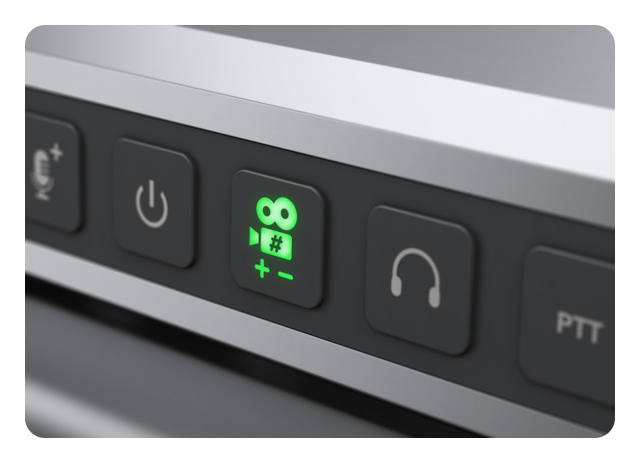 Tally light for the ATEM Camera Converter, Blackmagic Design ATEM Studio Converter 2